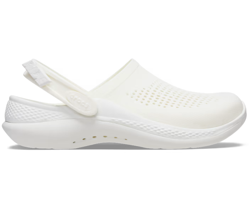 Crocs LiteRide 360 Clog Almost White/Almost White-3